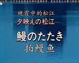 晚霞中的松江・拍鳗鱼