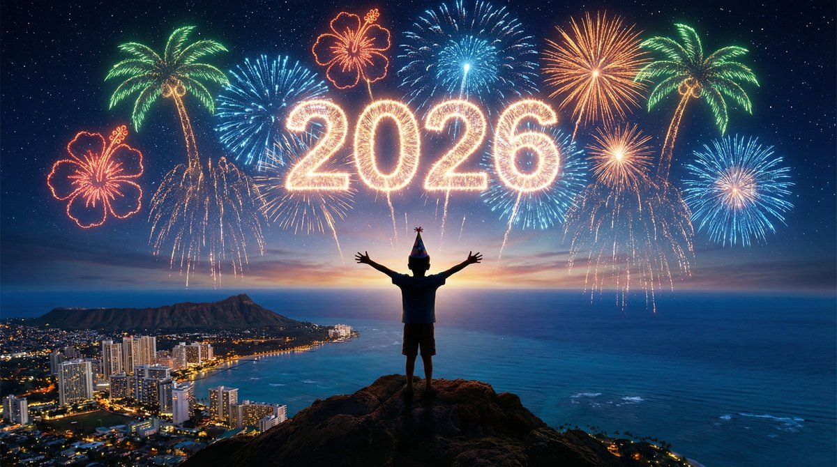 童梦迎新：上海夜空烟花绘2026