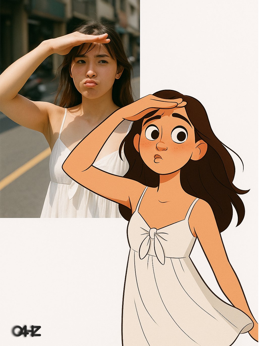 虚实之间：照片与插画的媒介对话