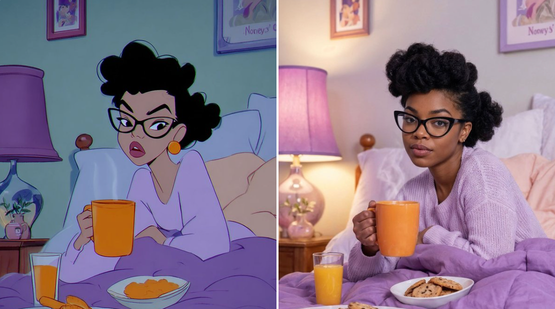 角色写真：栩栩如生的现实瞬间