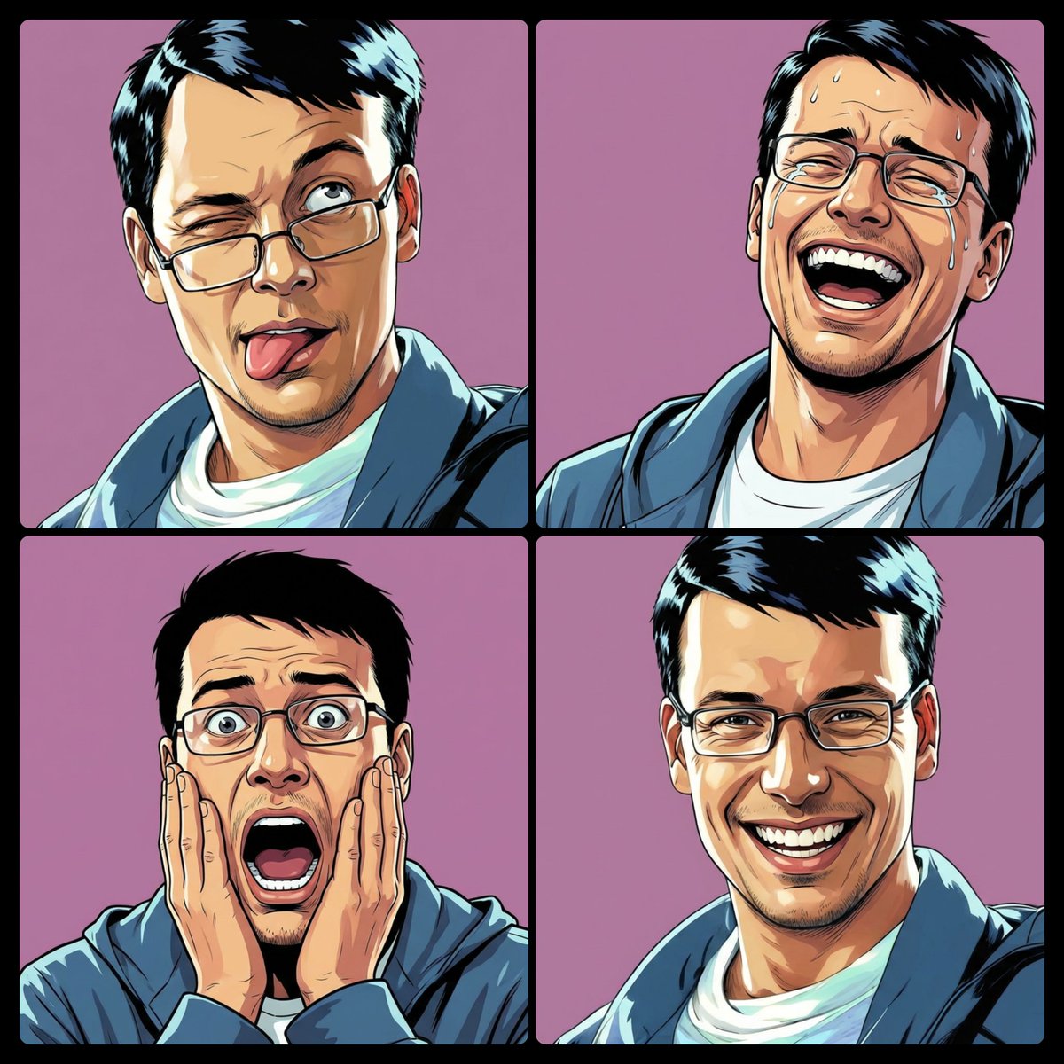 表情符号：人物情绪的艺术再现