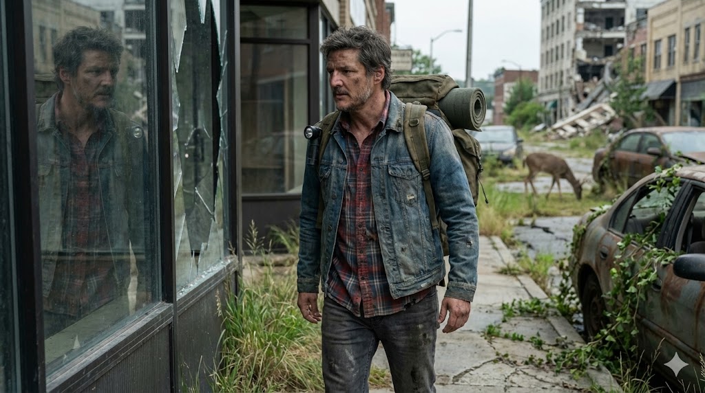 荒城独行：废墟中的幸存者剪影