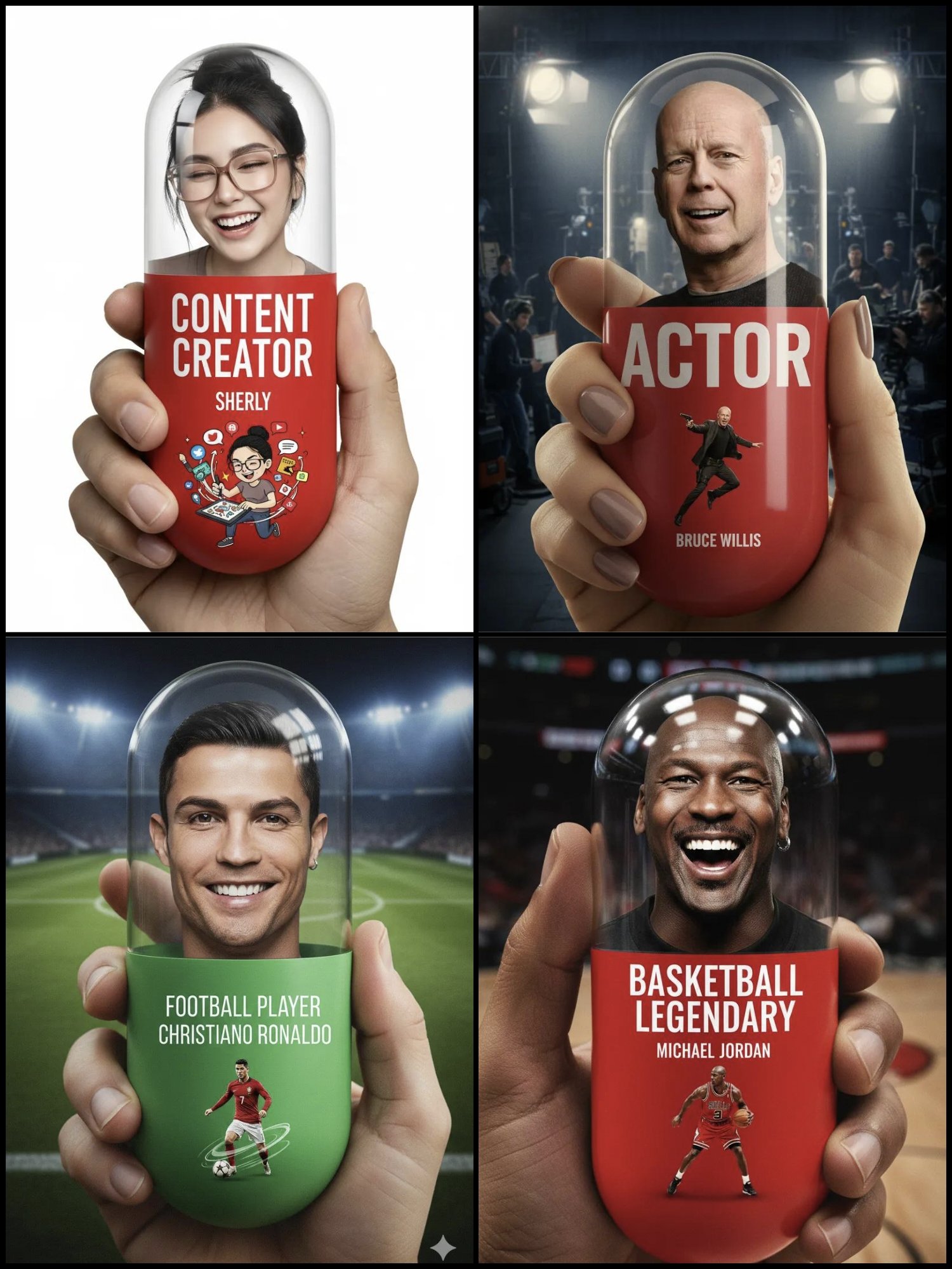 巨丸笑颜：乔丹篮球传奇胶囊