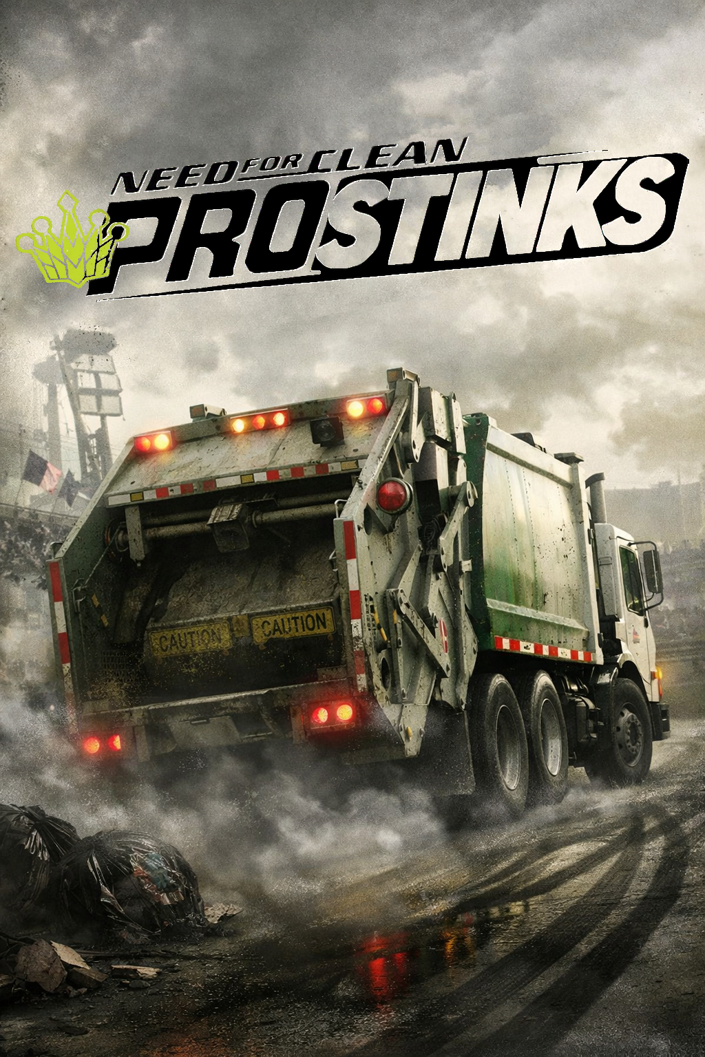 垃圾车狂飙：极速清洁街头艺术